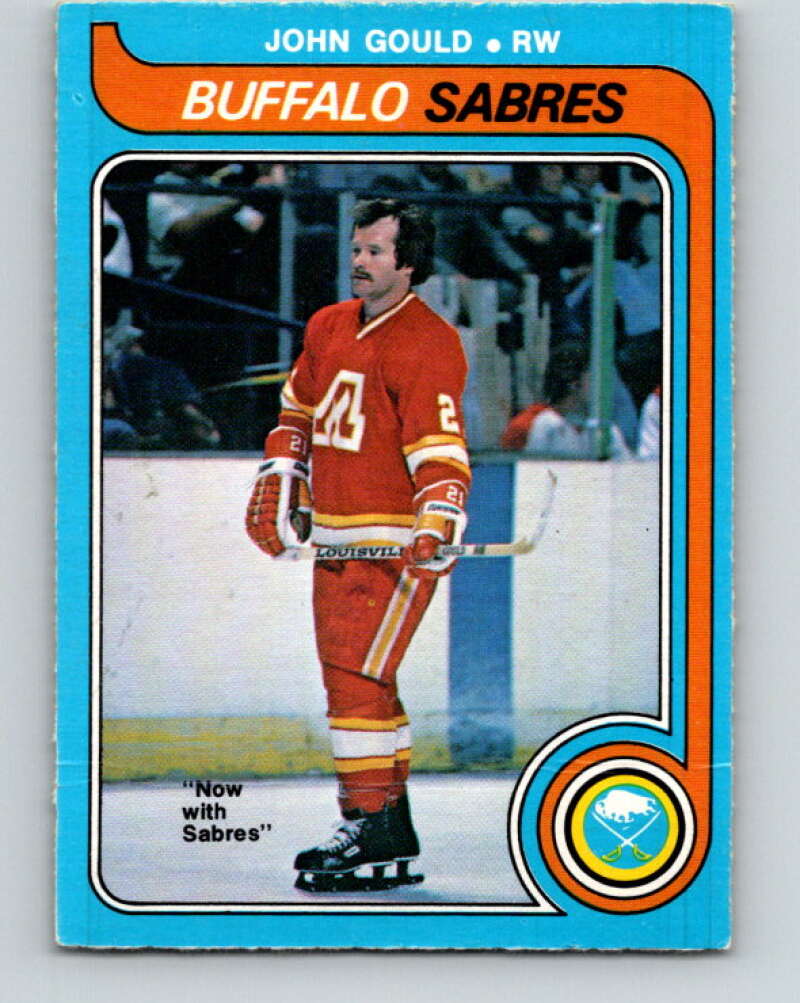 1979-80 O-Pee-Chee #282 John Gould  Buffalo Sabres  V19451