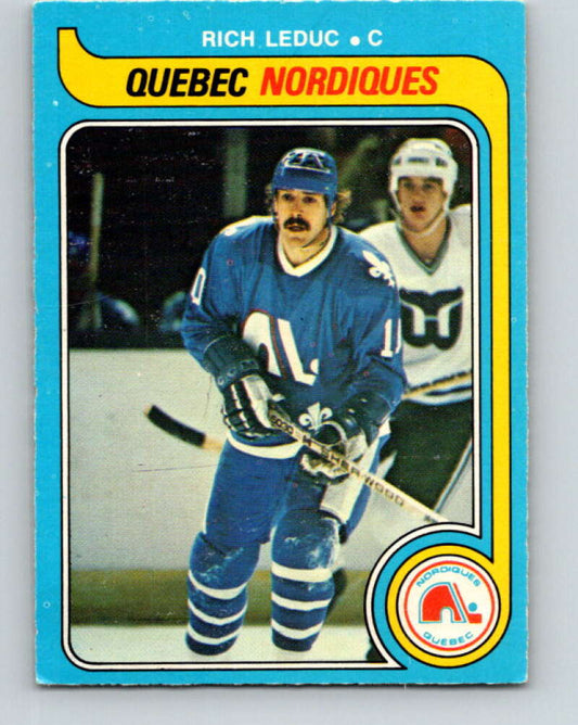 1979-80 O-Pee-Chee #283 Rich Leduc  Quebec Nordiques  V19456