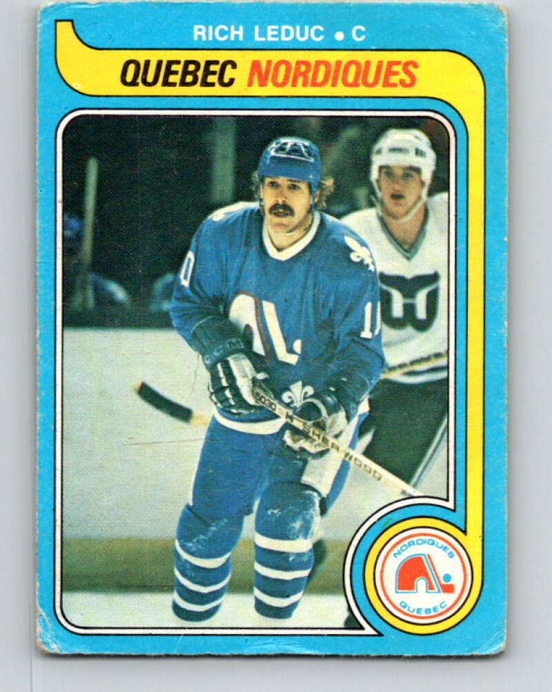 1979-80 O-Pee-Chee #283 Rich Leduc  Quebec Nordiques  V19457