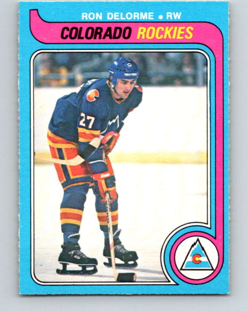 1979-80 O-Pee-Chee #284 Ron Delorme  Colorado Rockies  V19461