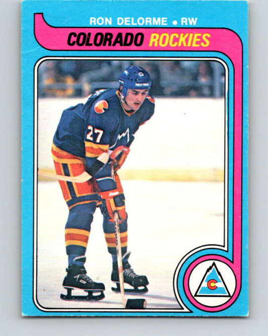 1979-80 O-Pee-Chee #284 Ron Delorme  Colorado Rockies  V19463