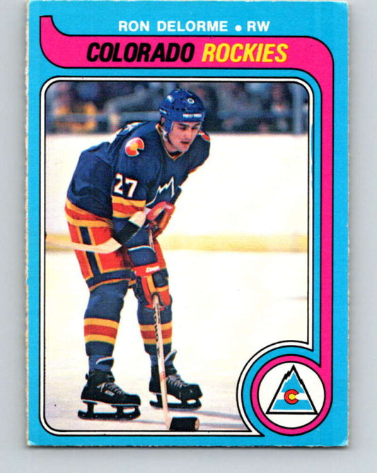 1979-80 O-Pee-Chee #284 Ron Delorme  Colorado Rockies  V19464