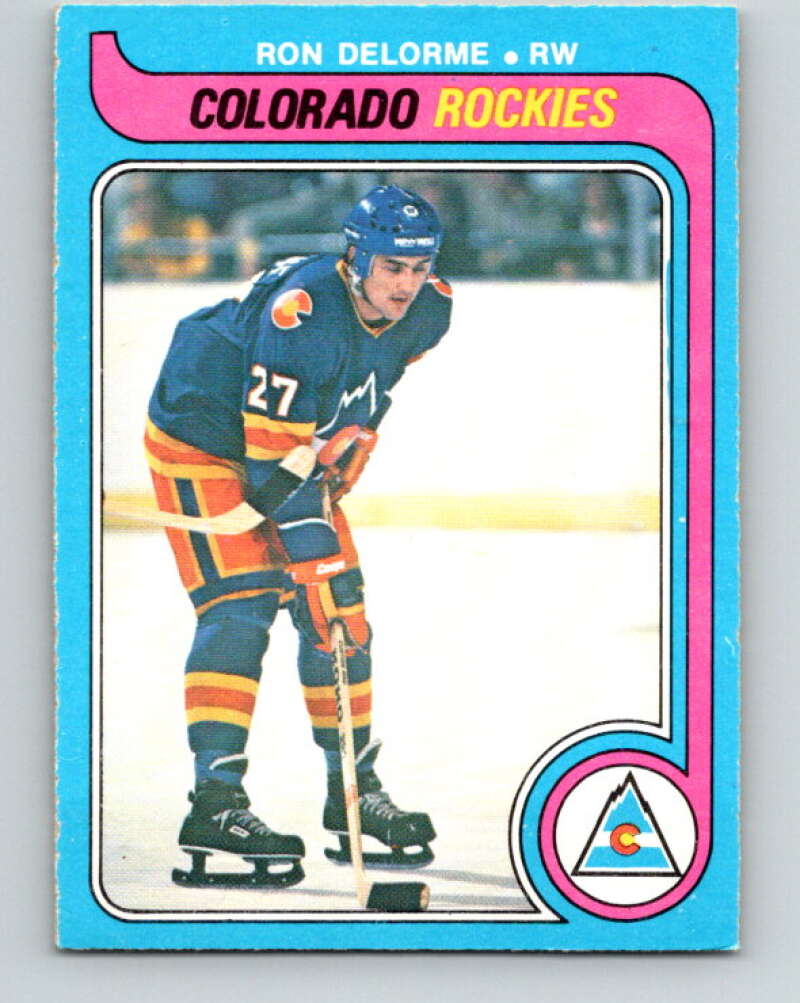 1979-80 O-Pee-Chee #284 Ron Delorme  Colorado Rockies  V19466