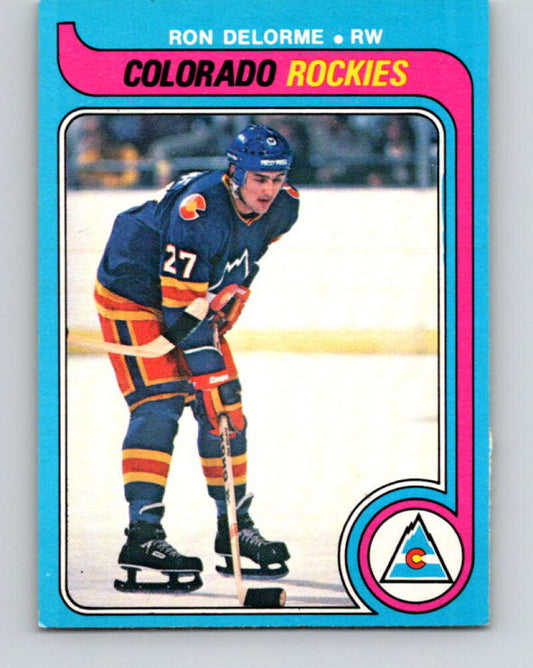 1979-80 O-Pee-Chee #284 Ron Delorme  Colorado Rockies  V19467