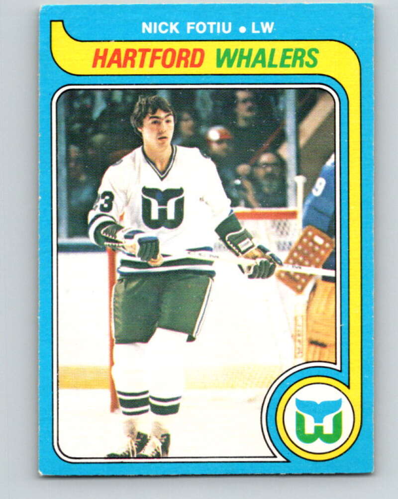 1979-80 O-Pee-Chee #286 Nick Fotiu  Hartford Whalers  V19481