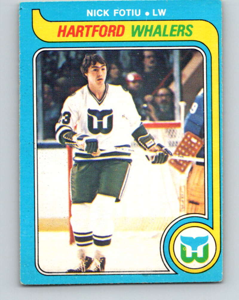 1979-80 O-Pee-Chee #286 Nick Fotiu  Hartford Whalers  V19482