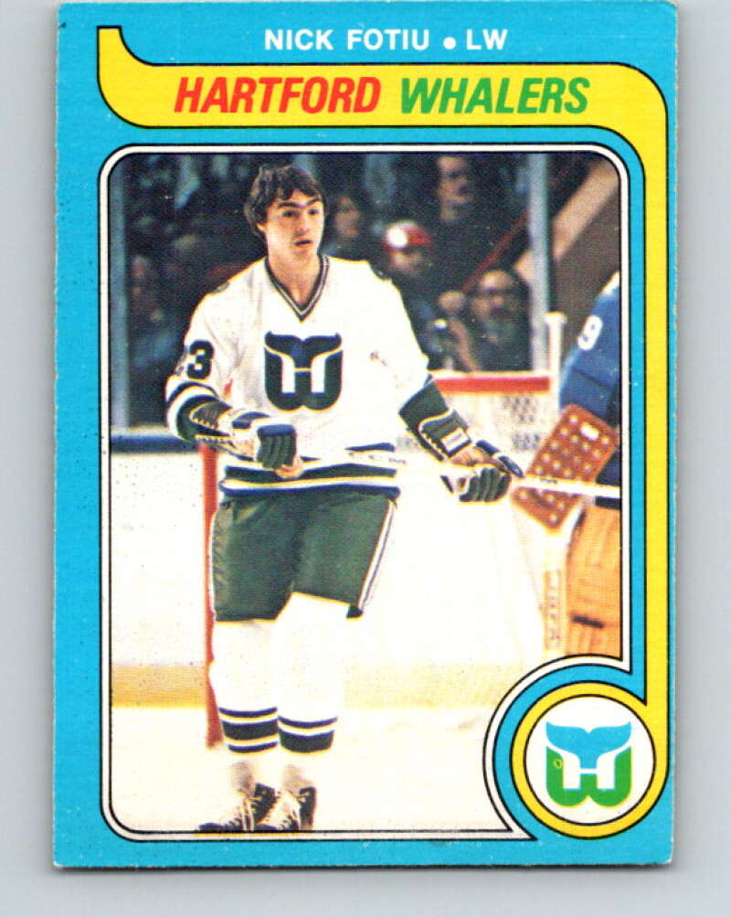 1979-80 O-Pee-Chee #286 Nick Fotiu  Hartford Whalers  V19483