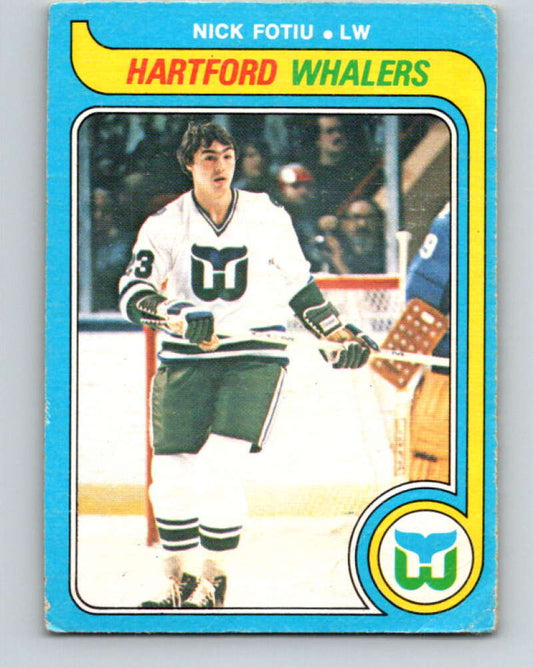 1979-80 O-Pee-Chee #286 Nick Fotiu  Hartford Whalers  V19484