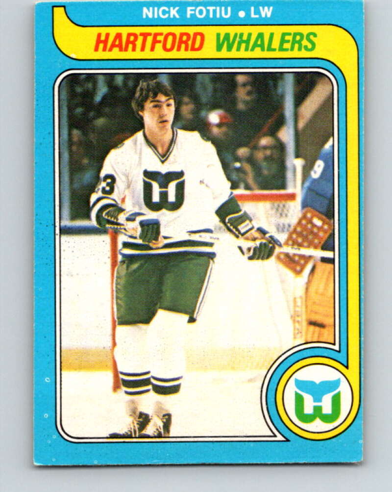 1979-80 O-Pee-Chee #286 Nick Fotiu  Hartford Whalers  V19485