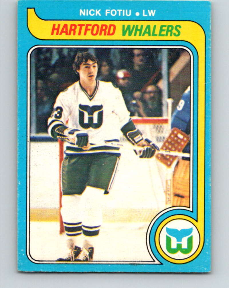 1979-80 O-Pee-Chee #286 Nick Fotiu  Hartford Whalers  V19487