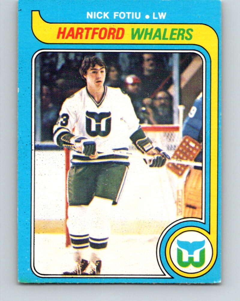 1979-80 O-Pee-Chee #286 Nick Fotiu  Hartford Whalers  V19488