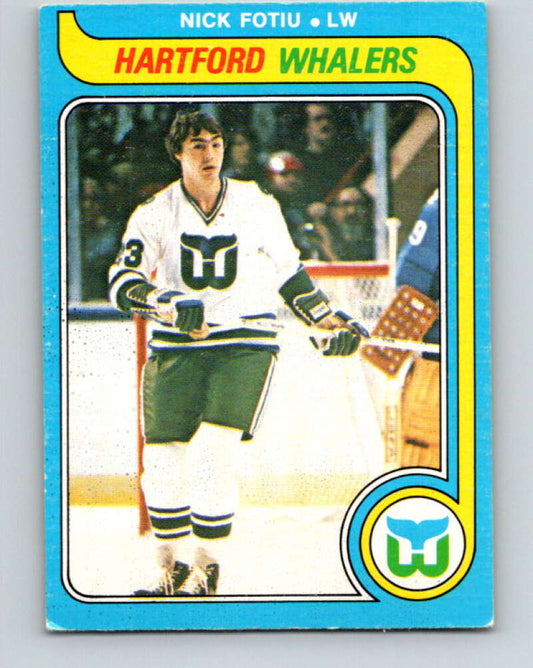 1979-80 O-Pee-Chee #286 Nick Fotiu  Hartford Whalers  V19489