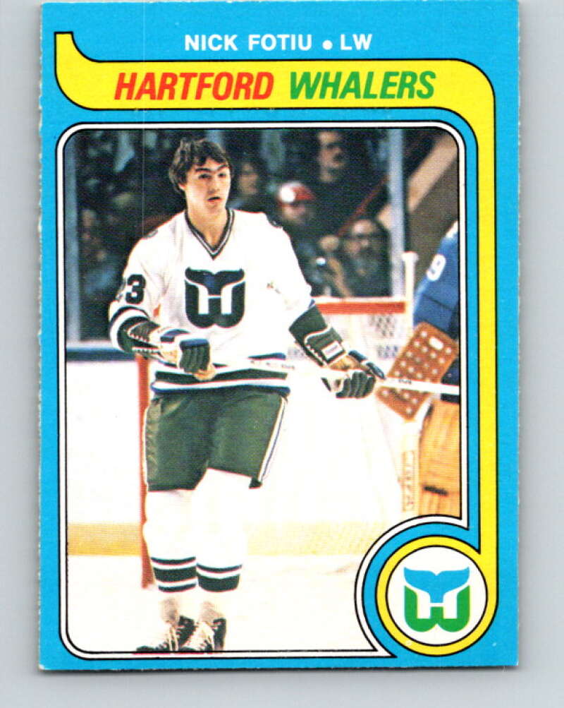 1979-80 O-Pee-Chee #286 Nick Fotiu  Hartford Whalers  V19491