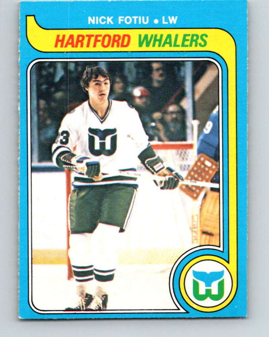 1979-80 O-Pee-Chee #286 Nick Fotiu  Hartford Whalers  V19491