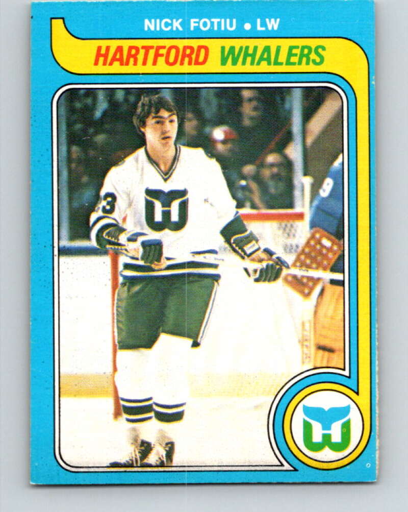 1979-80 O-Pee-Chee #286 Nick Fotiu  Hartford Whalers  V19492