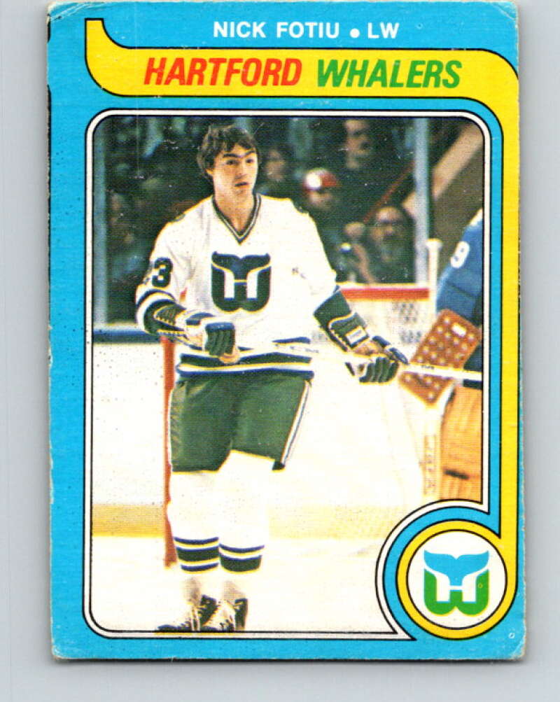 1979-80 O-Pee-Chee #286 Nick Fotiu  Hartford Whalers  V19493