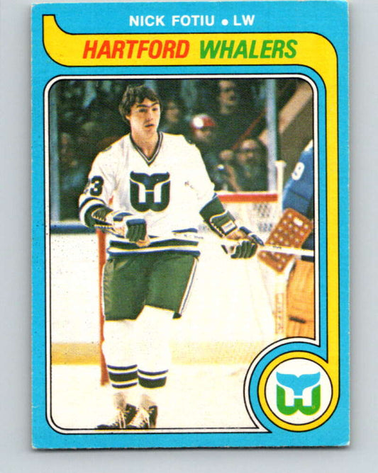 1979-80 O-Pee-Chee #286 Nick Fotiu  Hartford Whalers  V19494