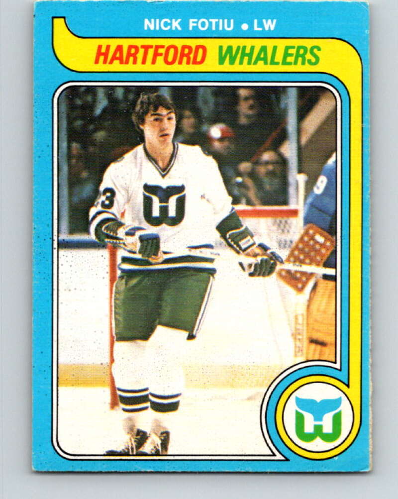 1979-80 O-Pee-Chee #286 Nick Fotiu  Hartford Whalers  V19495