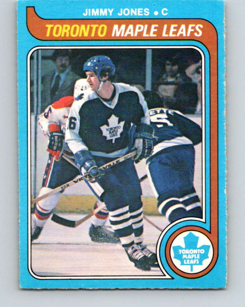 1979-80 O-Pee-Chee #288 Jimmy Jones  Toronto Maple Leafs  V19515