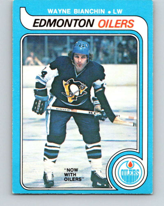 1979-80 O-Pee-Chee #290 Wayne Bianchin  Edmonton Oilers  V19522