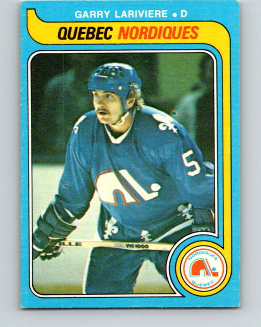 1979-80 O-Pee-Chee #291 Garry Lariviere  Quebec Nordiques  V19535