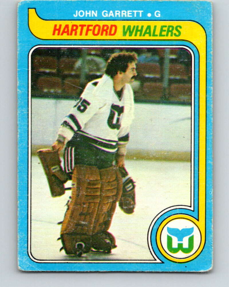 1979-80 O-Pee-Chee #293 John Garrett  Hartford Whalers  V19554