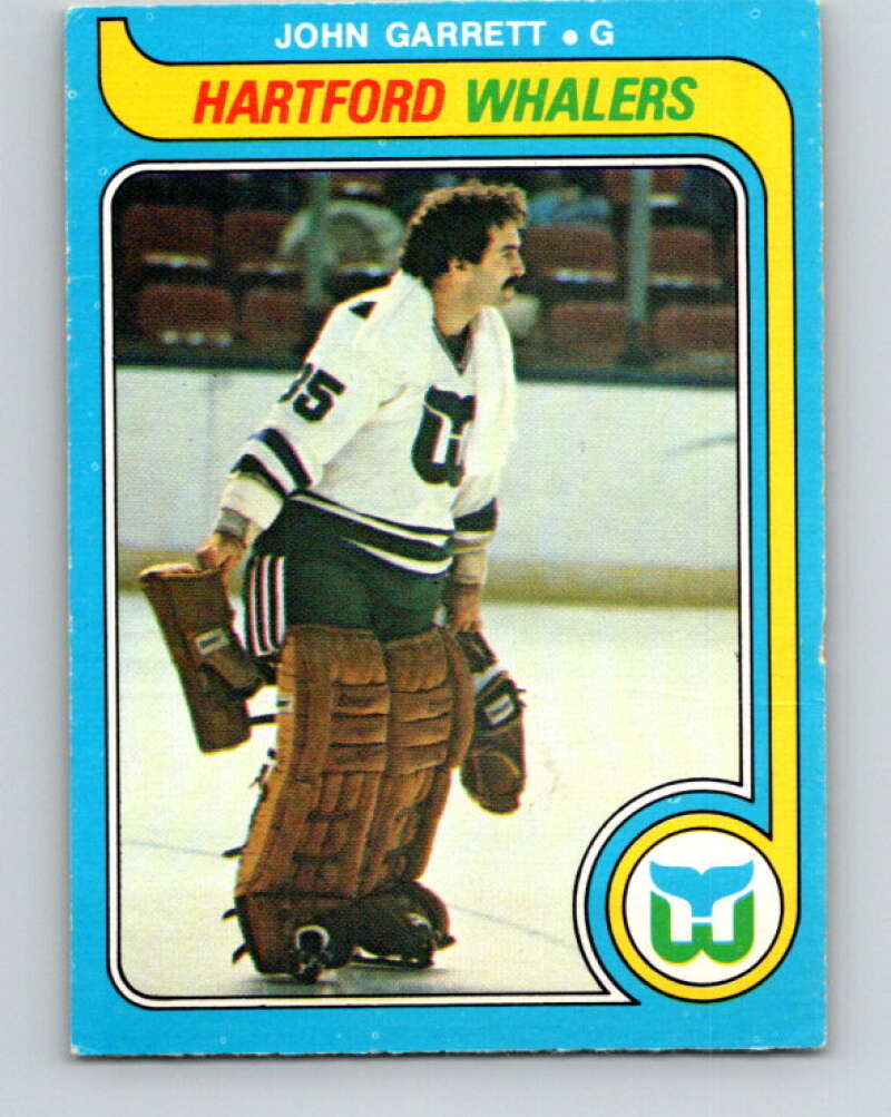 1979-80 O-Pee-Chee #293 John Garrett  Hartford Whalers  V19562