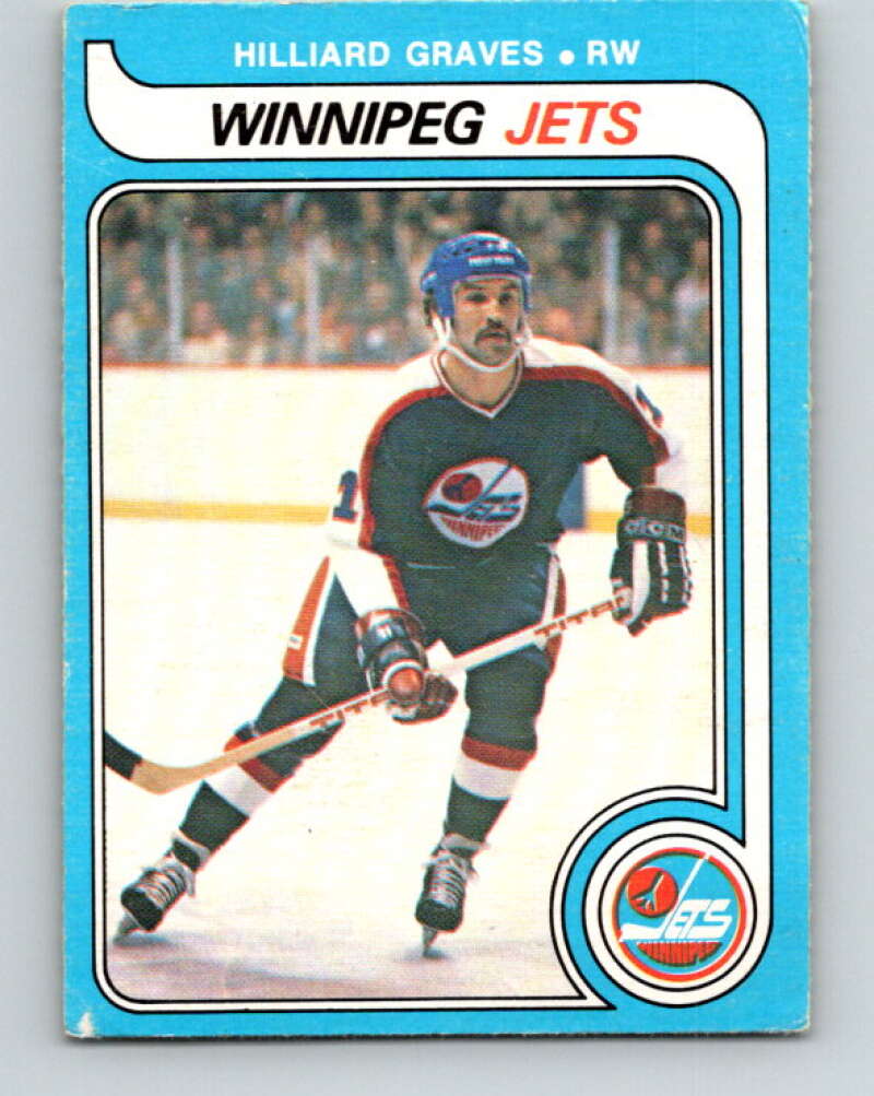 1979-80 O-Pee-Chee #294 Hilliard Graves  Winnipeg Jets  V19564