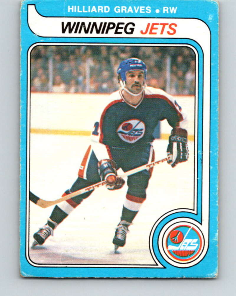 1979-80 O-Pee-Chee #294 Hilliard Graves  Winnipeg Jets  V19565