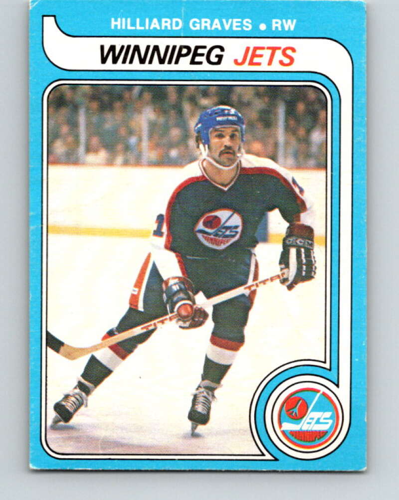 1979-80 O-Pee-Chee #294 Hilliard Graves  Winnipeg Jets  V19567