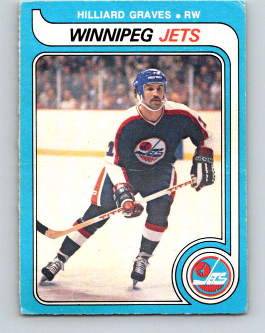 1979-80 O-Pee-Chee #294 Hilliard Graves  Winnipeg Jets  V19568