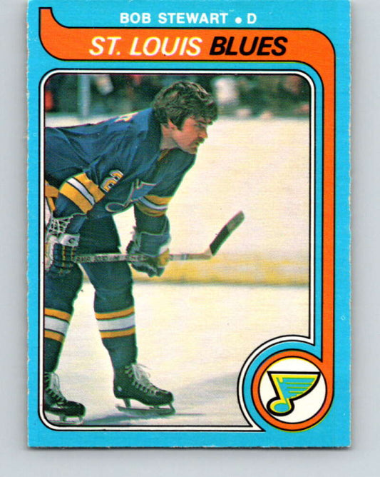 1979-80 O-Pee-Chee #297 Bob Stewart  St. Louis Blues  V19587