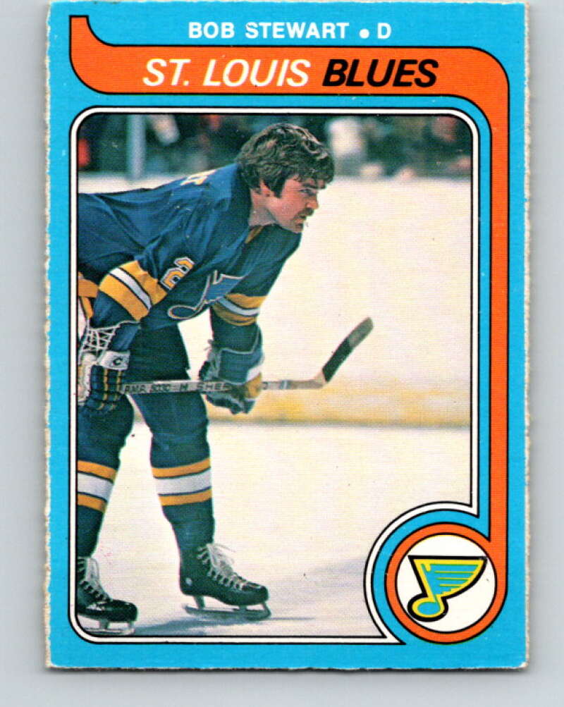 1979-80 O-Pee-Chee #297 Bob Stewart  St. Louis Blues  V19597