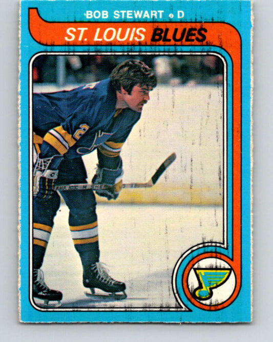 1979-80 O-Pee-Chee #297 Bob Stewart  St. Louis Blues  V19599