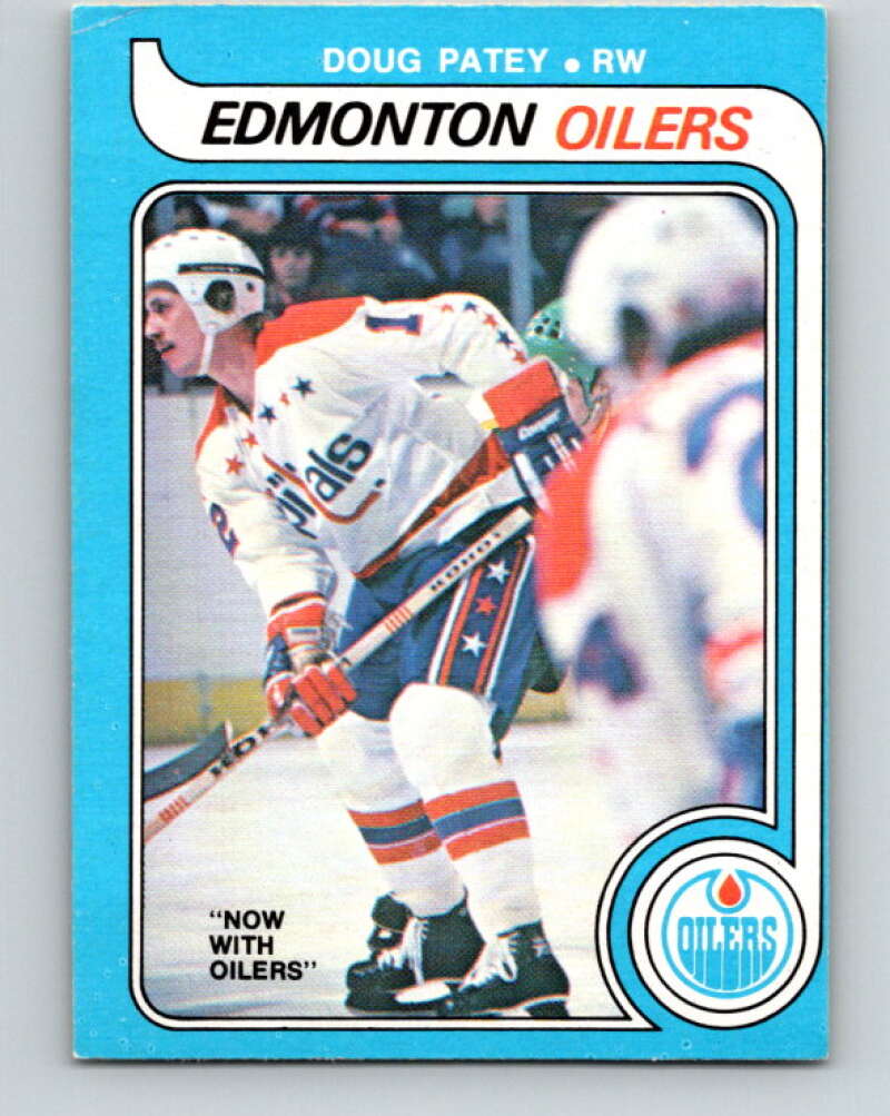 1979-80 O-Pee-Chee #298 Doug Patey  RC Rookie Edmonton Oilers  V19604