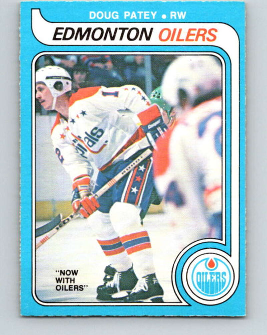 1979-80 O-Pee-Chee #298 Doug Patey  RC Rookie Edmonton Oilers  V19606