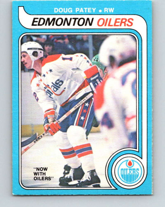 1979-80 O-Pee-Chee #298 Doug Patey  RC Rookie Edmonton Oilers  V19611