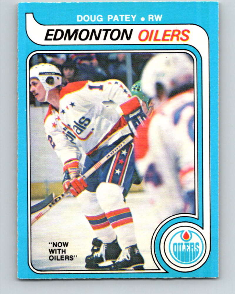 1979-80 O-Pee-Chee #298 Doug Patey  RC Rookie Edmonton Oilers  V19612