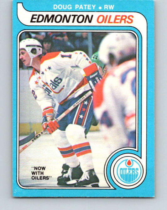 1979-80 O-Pee-Chee #298 Doug Patey  RC Rookie Edmonton Oilers  V19613