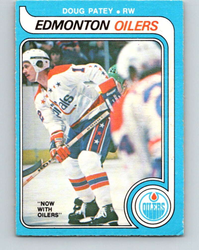 1979-80 O-Pee-Chee #298 Doug Patey  RC Rookie Edmonton Oilers  V19614