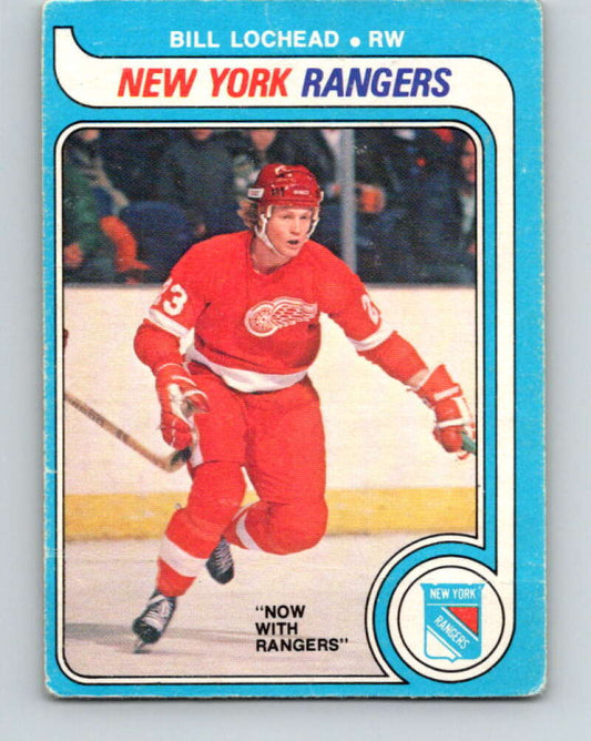 1979-80 O-Pee-Chee #301 Bill Lochead  New York Rangers  V19637