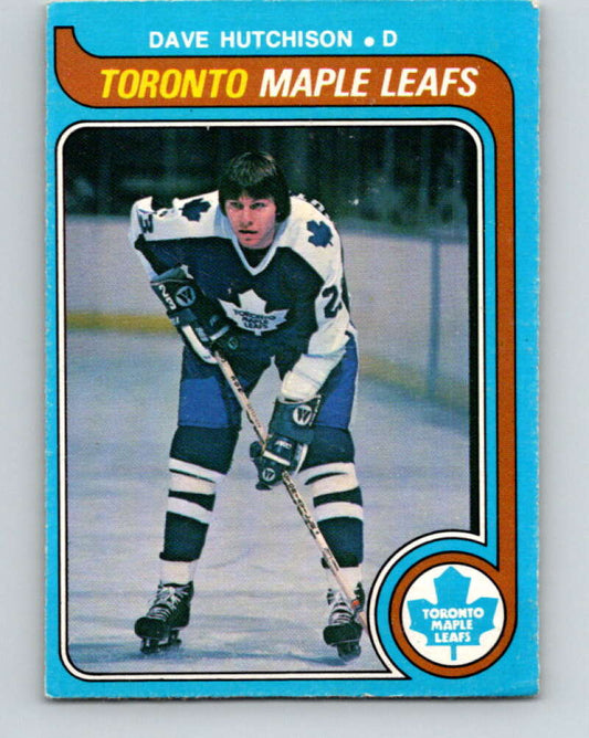 1979-80 O-Pee-Chee #302 Dave Hutchison  Toronto Maple Leafs  V19638