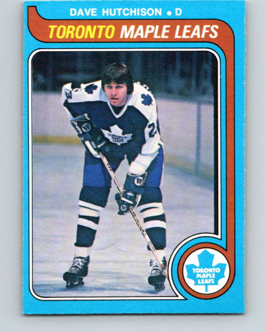 1979-80 O-Pee-Chee #302 Dave Hutchison  Toronto Maple Leafs  V19639