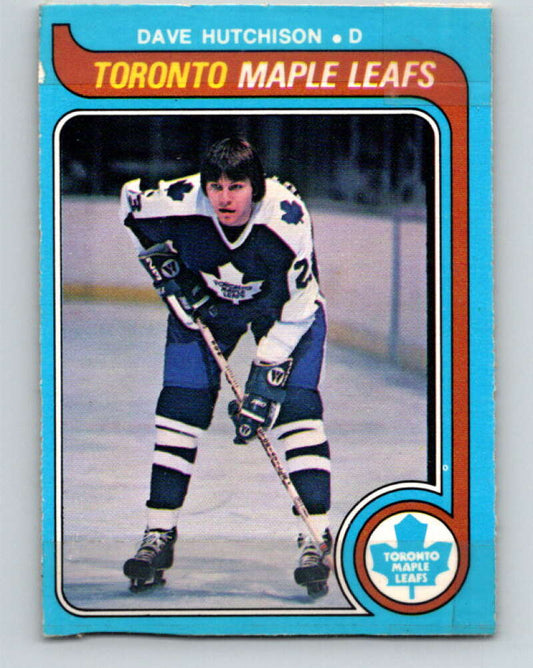 1979-80 O-Pee-Chee #302 Dave Hutchison  Toronto Maple Leafs  V19641