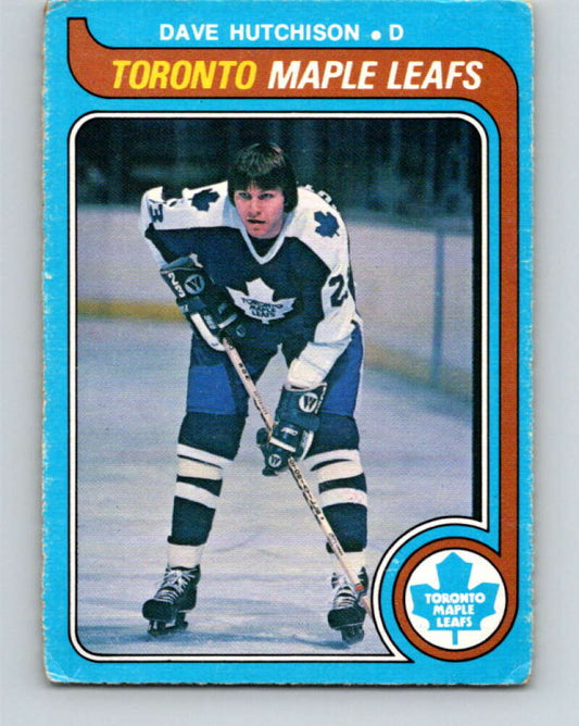 1979-80 O-Pee-Chee #302 Dave Hutchison  Toronto Maple Leafs  V19642