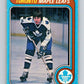 1979-80 O-Pee-Chee #302 Dave Hutchison  Toronto Maple Leafs  V19644