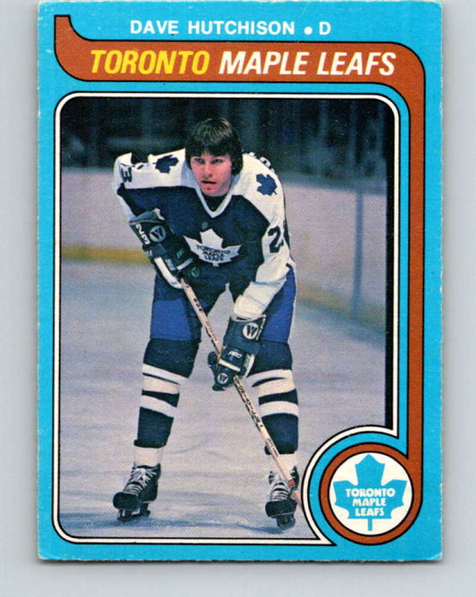 1979-80 O-Pee-Chee #302 Dave Hutchison  Toronto Maple Leafs  V19644