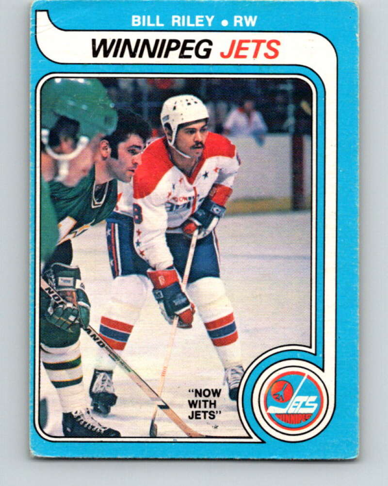 1979-80 O-Pee-Chee #303 Bill Riley  Winnipeg Jets  V19648