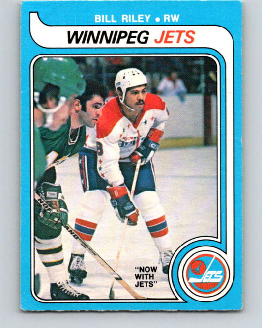 1979-80 O-Pee-Chee #303 Bill Riley  Winnipeg Jets  V19650