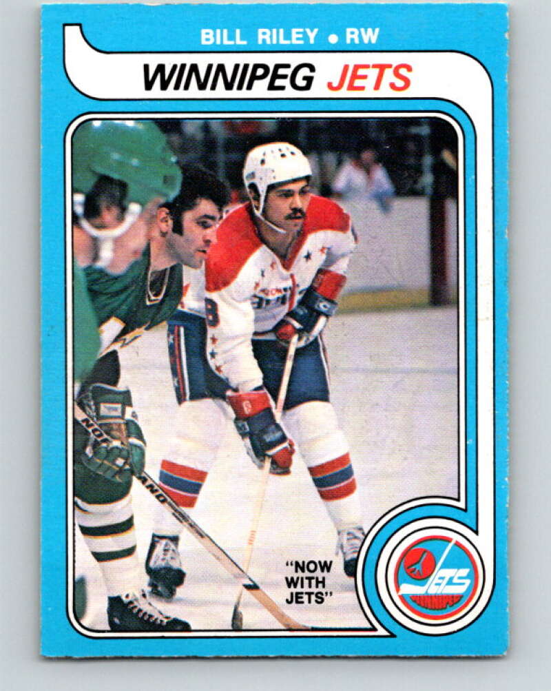 1979-80 O-Pee-Chee #303 Bill Riley  Winnipeg Jets  V19651